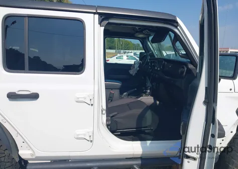 2020 Jeep Wrangler Unlimited Sport S 4X4 from USA, damaged, VIN 1C4HJXDN7LW113718